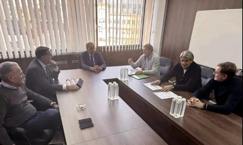 RADNO U FS SRBIJE Sastanak čelnika srpskog fudbala sa Piksijem i njegovim saradnicima (FOTO)