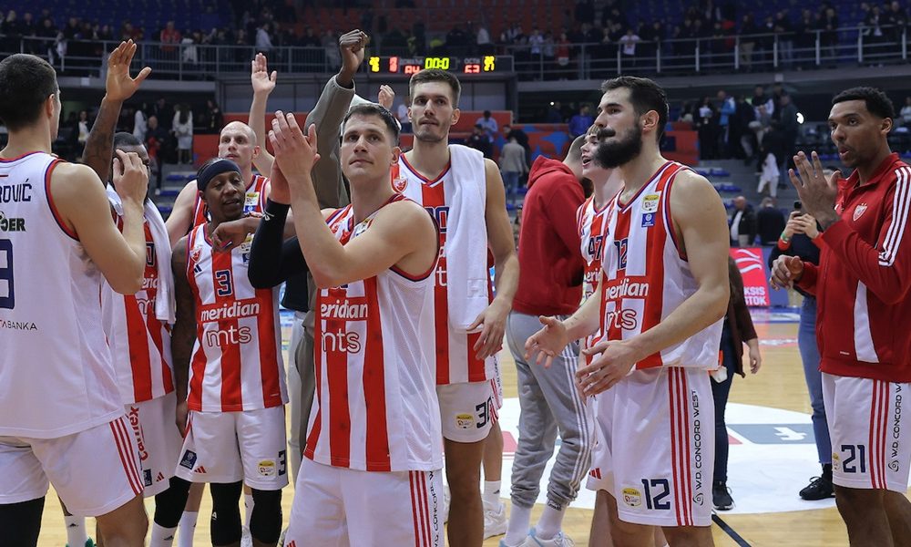 FOTO DANA Nekadašnji trener Partizana čestitao igračima Crvene zvezde plasman u finale Kupa Radivoja Koraća