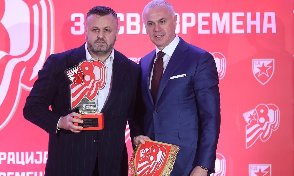 FK Crvena zvezda donirao novac KK Crvena zvezda
