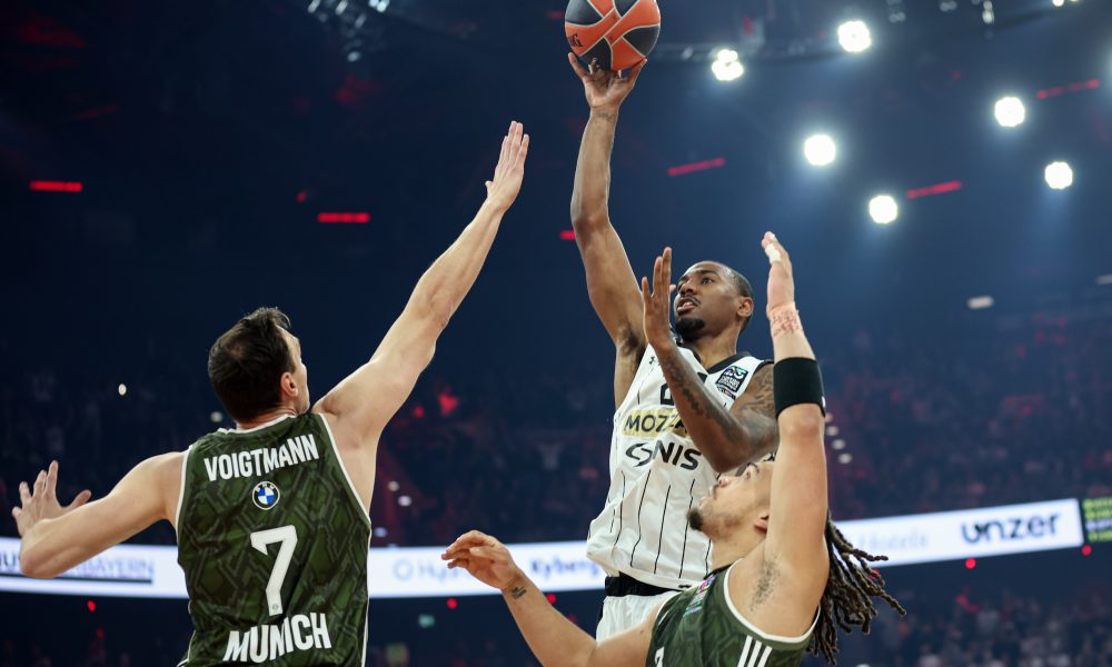 Crno-beli, možete vi ovo! Partizan vodi na poluvremenu u Minhenu