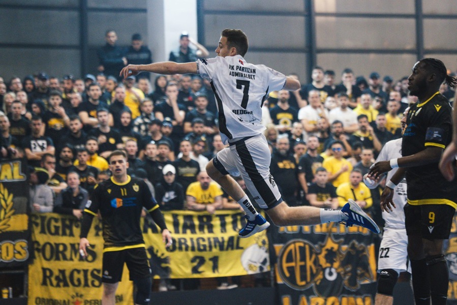 Rukometaši Partizana izgubili u Atini u prvom meču četvrtfinala Evrokupa