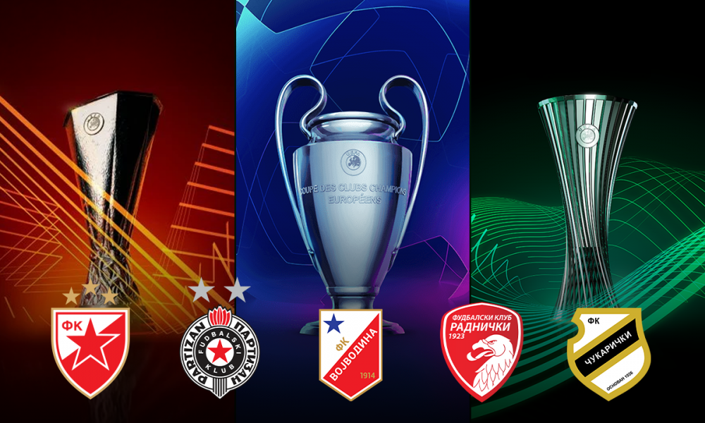 SRPSKI KLUBOVI U EVROPI Zvezda najbliža glavnom žrebu, ali bi to malo koga zadovoljilo! Partizan i ostali…
