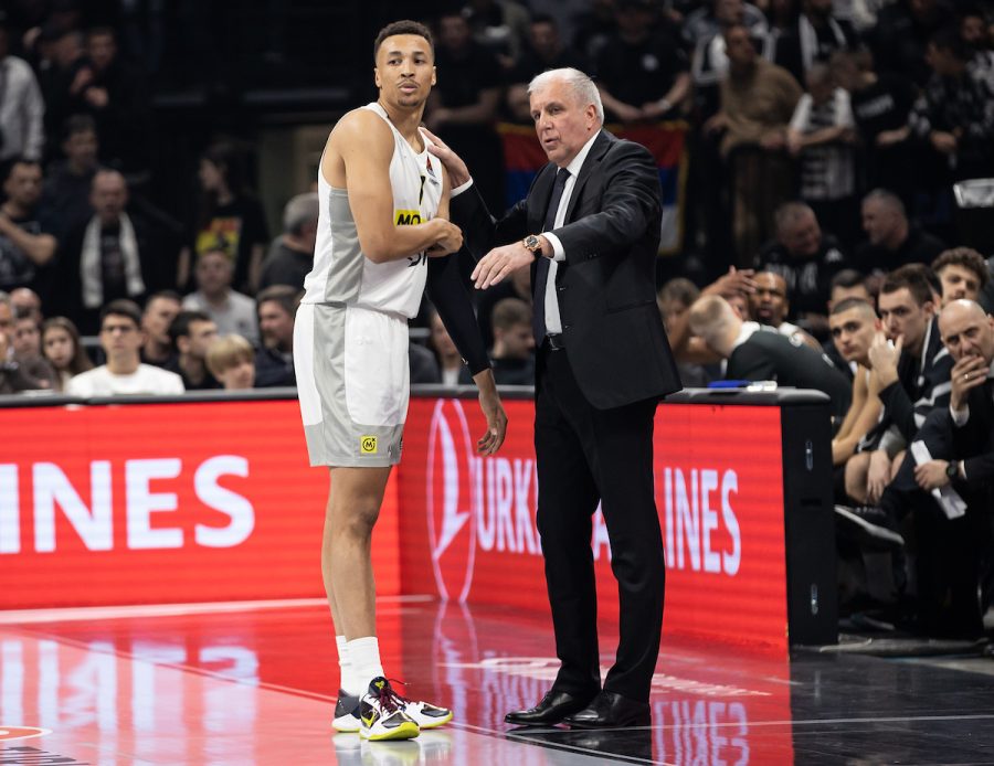 Željko Obradović i Dante Eksum (Foto: Starsport)