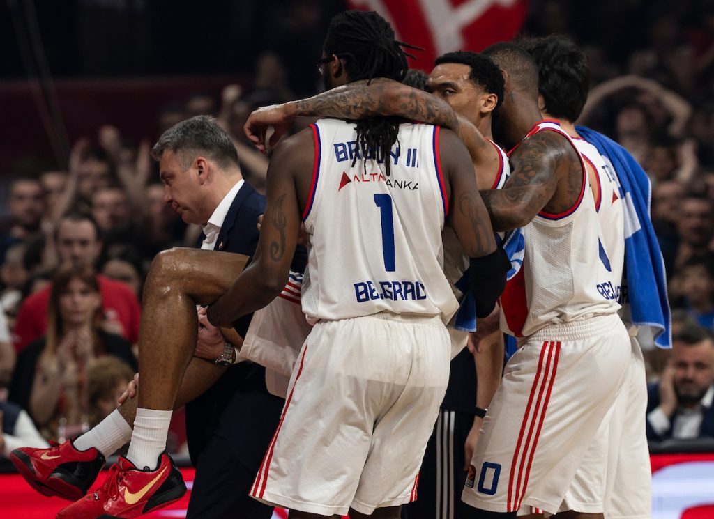 Bolomboj na štakama u Areni! Zvezdin centar otkrio kada se vraća na teren