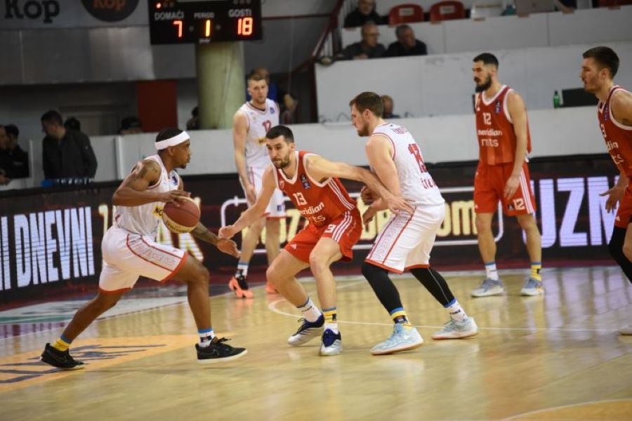 Zvezda rutinirala Borac pred utakmice odluke u Evroligi (FOTO/VIDEO)