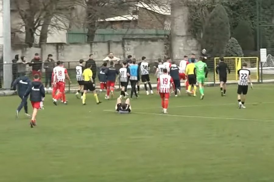 KAKVA DRAMA NA TELEOPTIKU Kostov slomio Partizan u 92. minutu! Tuča pokvarila utisak (VIDEO)