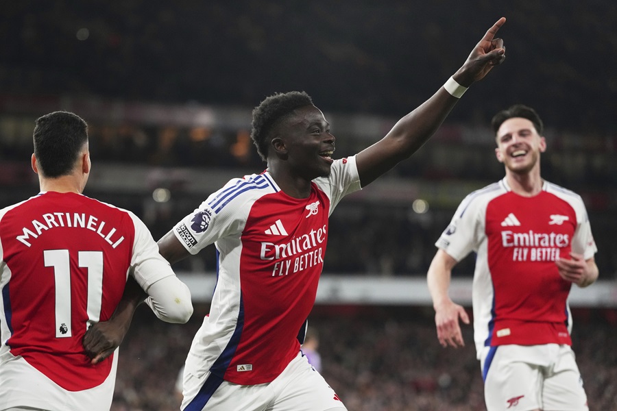 Saka zaigrao posle duže pauze i overio pobedu „tobdžija“, Blekijevi „šumari“ srušili Junajted!