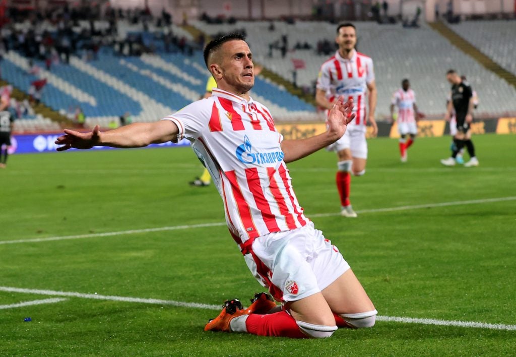 Aleksandar Pešić u dresu Crvene zvezde (Foto: Starsport)