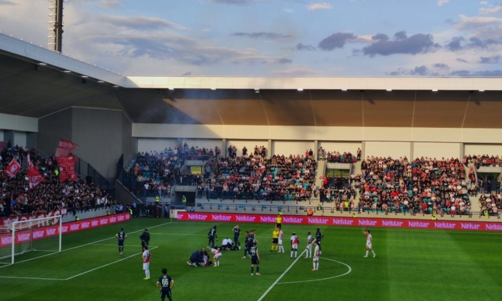 Haos! „Delije“ bacile topovski udar među igrače, trojica ostala na travi (VIDEO)