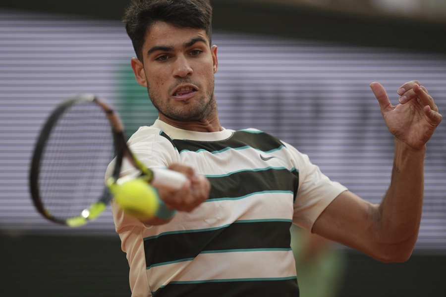 Alkaraz superiorno do polufinala Rolan Garosa