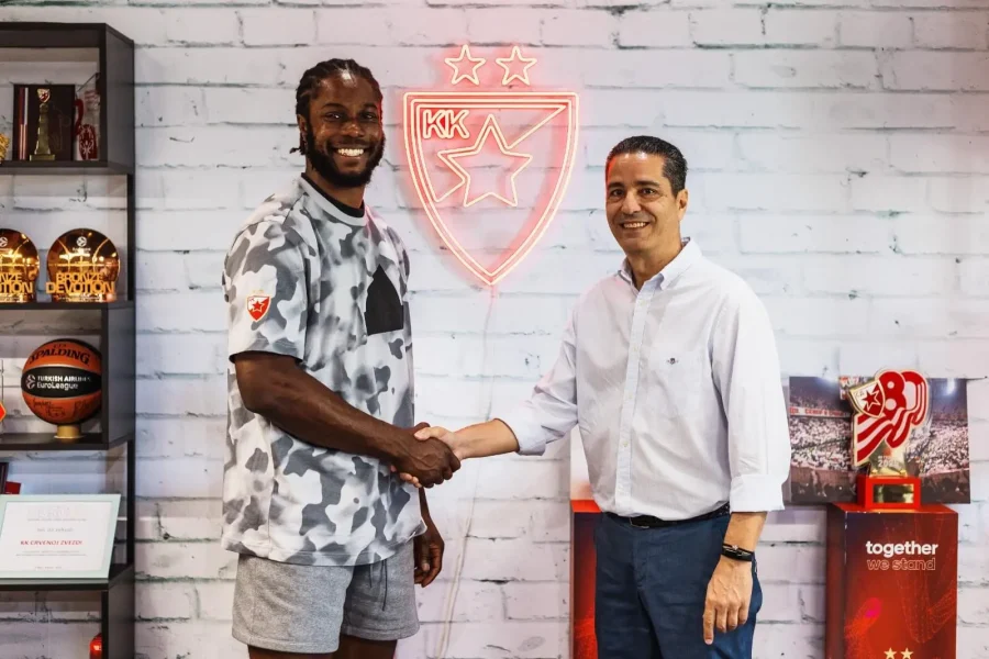 Semi Odželej i Janis Sferopulos (Foto: KK Crvena zvezda)