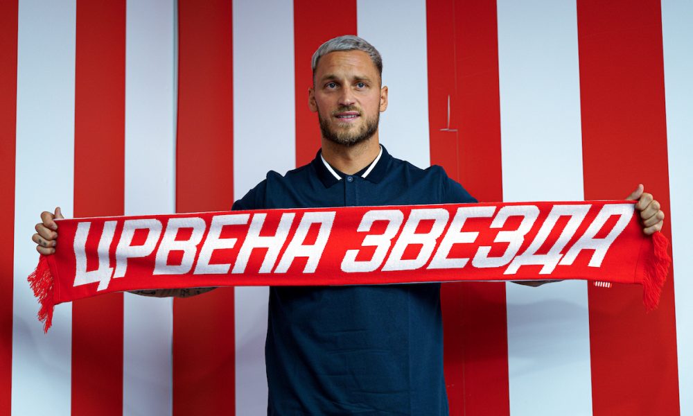 Zvezdaški san: Prvi trening Marka Arnautovića u crveno-belom (VIDEO)