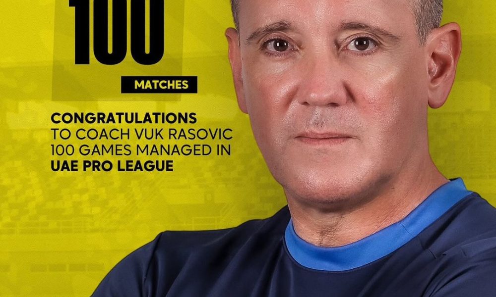 Veliko priznanje: Vuk Rašović ušao u istoriju fudbala u Emiratima (FOTO)