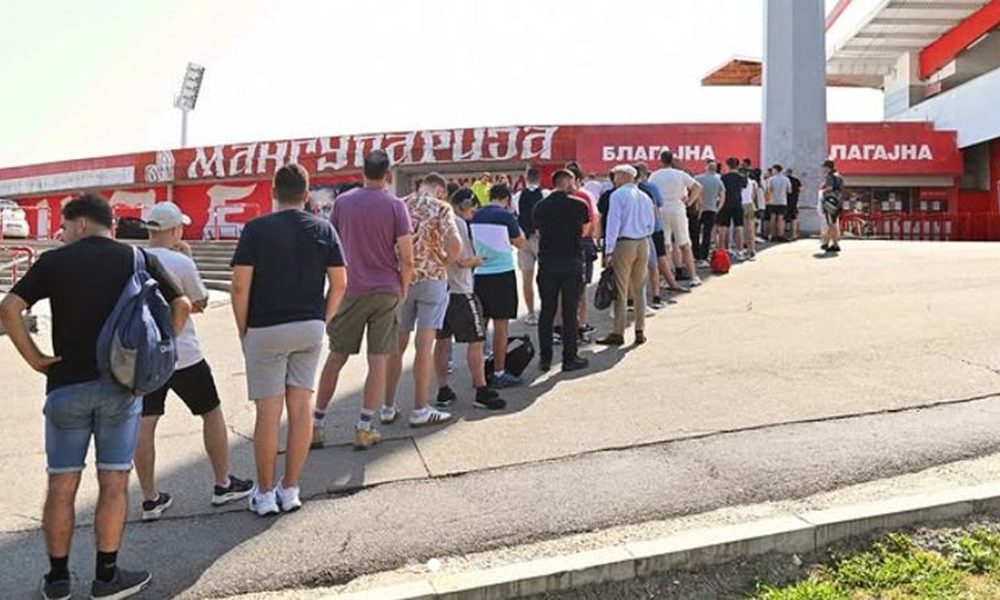 Redovi ispred Marakane! Traži se karta više, ali ne za Zvezdu, već Srbiju (VIDEO)