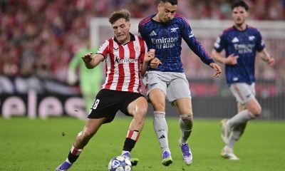 Momenat sa utakmice Atletik Bilbao - Arsenal (Foto: Beta/AP)