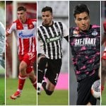 Mihajlo Cvetković (Foto: Starsport), Veljko Milosavljević (Foto: Starsport), Stefan Kovač (Foto: Starsport), Petar Stanić (Foto: Starsport), Jusuf Bamidele (Foto: Starsport)