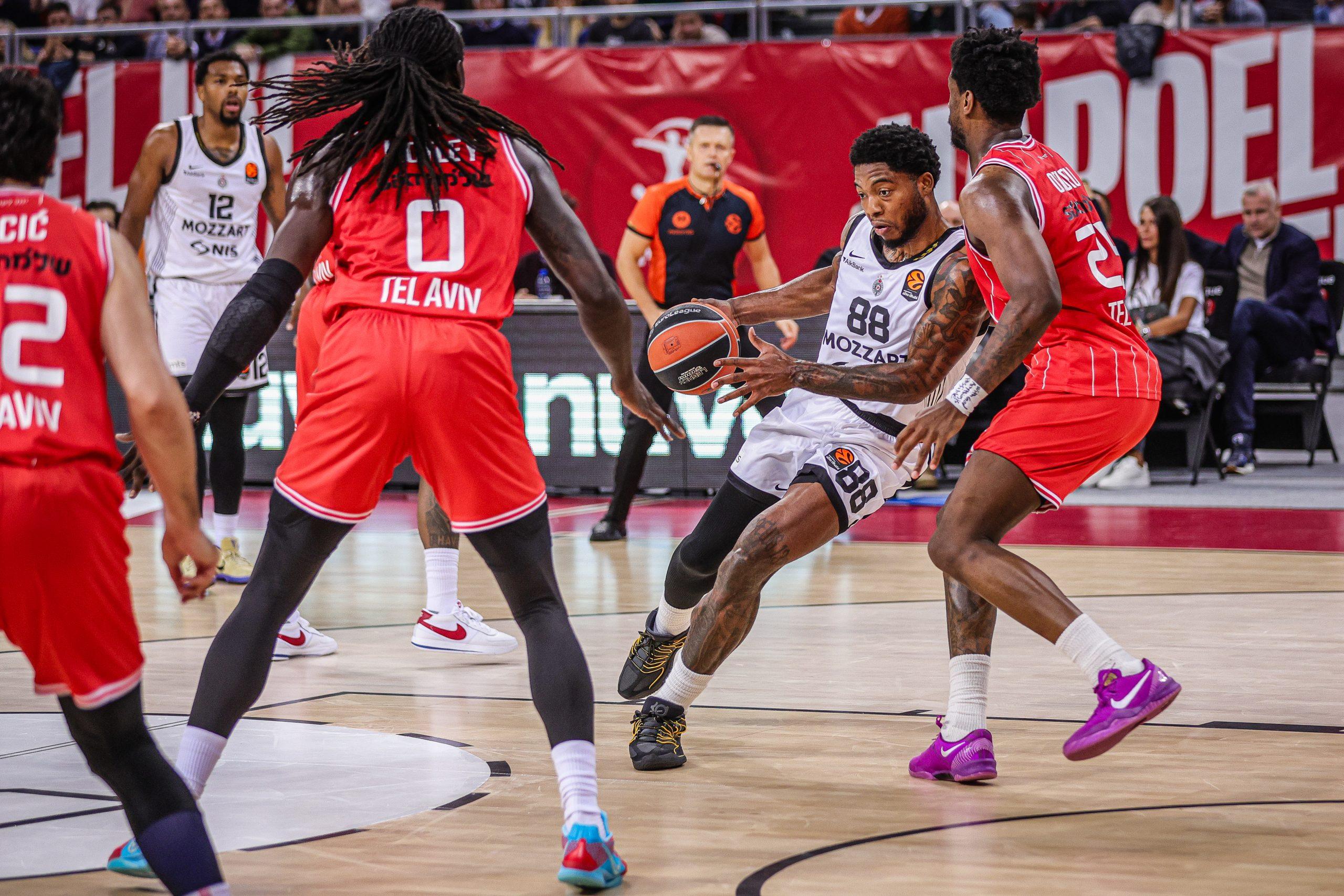 Crno-beli bez rešenja za lidera Evrolige, Hapoel jači i od Partizana (VIDEO)