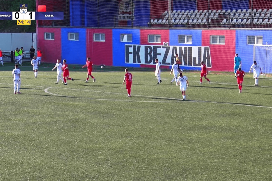 Boškan po navici: Kabel izdržao s igračem manje i šokirao Ušće (VIDEO)