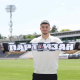Matija Ninić posle potpisivanja profesionalnog ugovora sa Partizanom (Foto: FK Partizan)