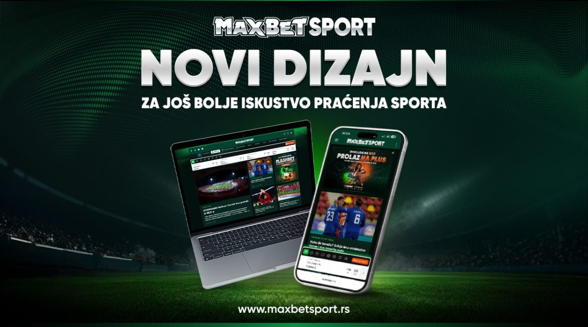 MaxBet sport portal ima novi, moderniji izgled!
