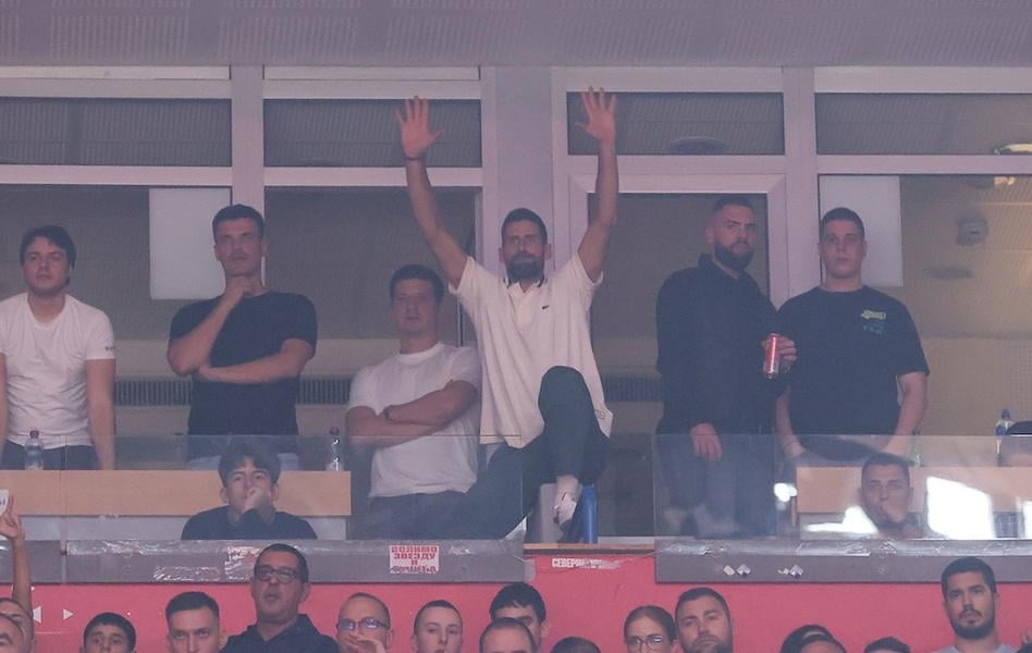 Zasenio i Đokovića! Zvezdin navijač hit na društvenim mrežama (VIDEO)
