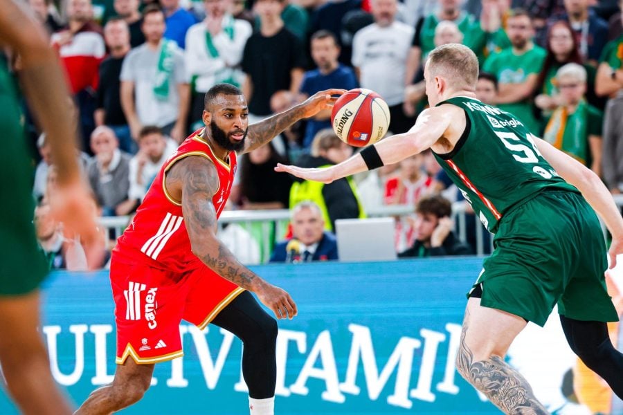 Kodi Miler-Mekintajer na utakmici protiv Cedevita Olimpije (Foto: ABA liga/Cedevita Olimpija/Ales Fevzer)