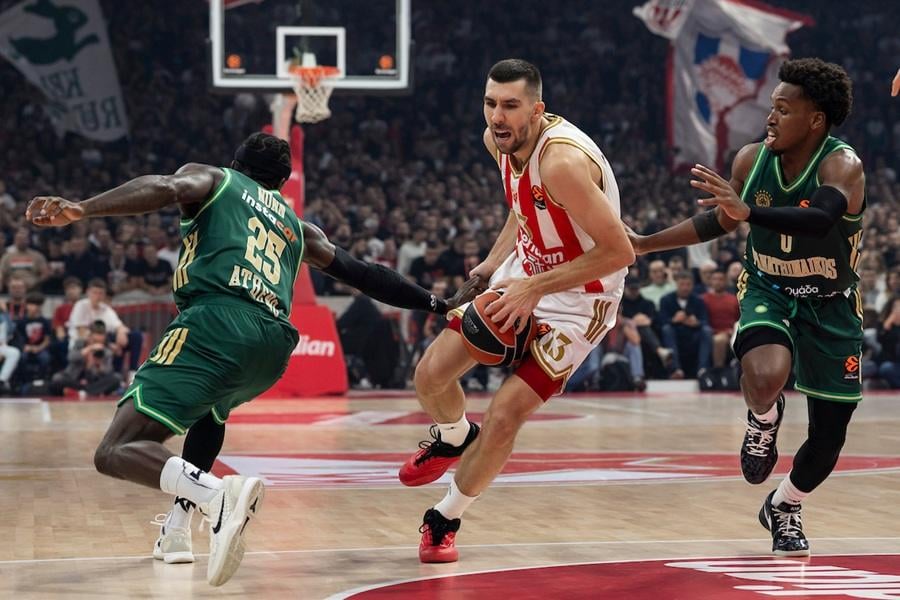 Pao Panatinaikos posle četiri godine! Zvezdina sedma pobeda u nizu za prvo mesto na tabeli (VIDEO)