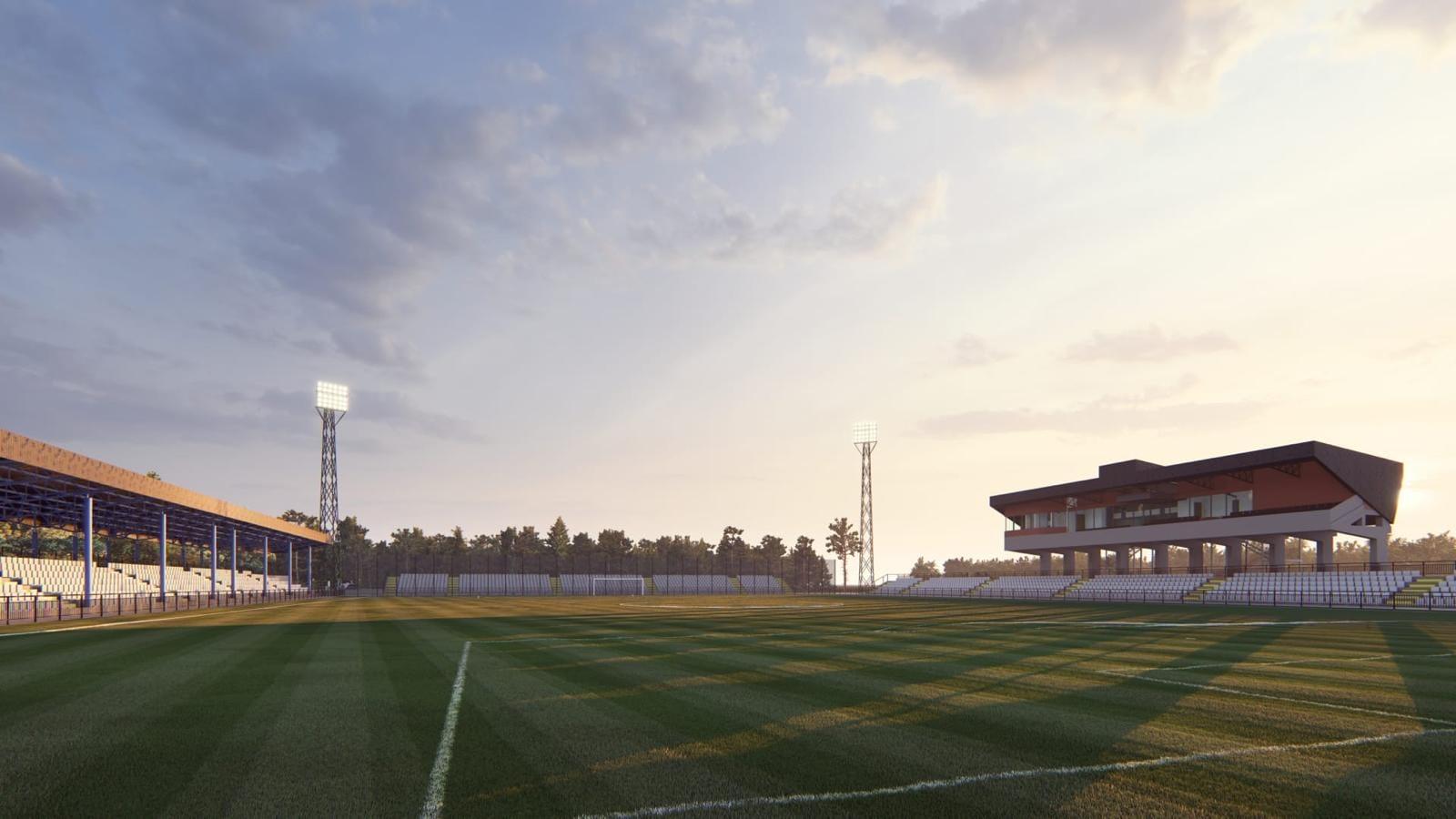 Počinju radovi na stadionu u Pančevu (FOTO)