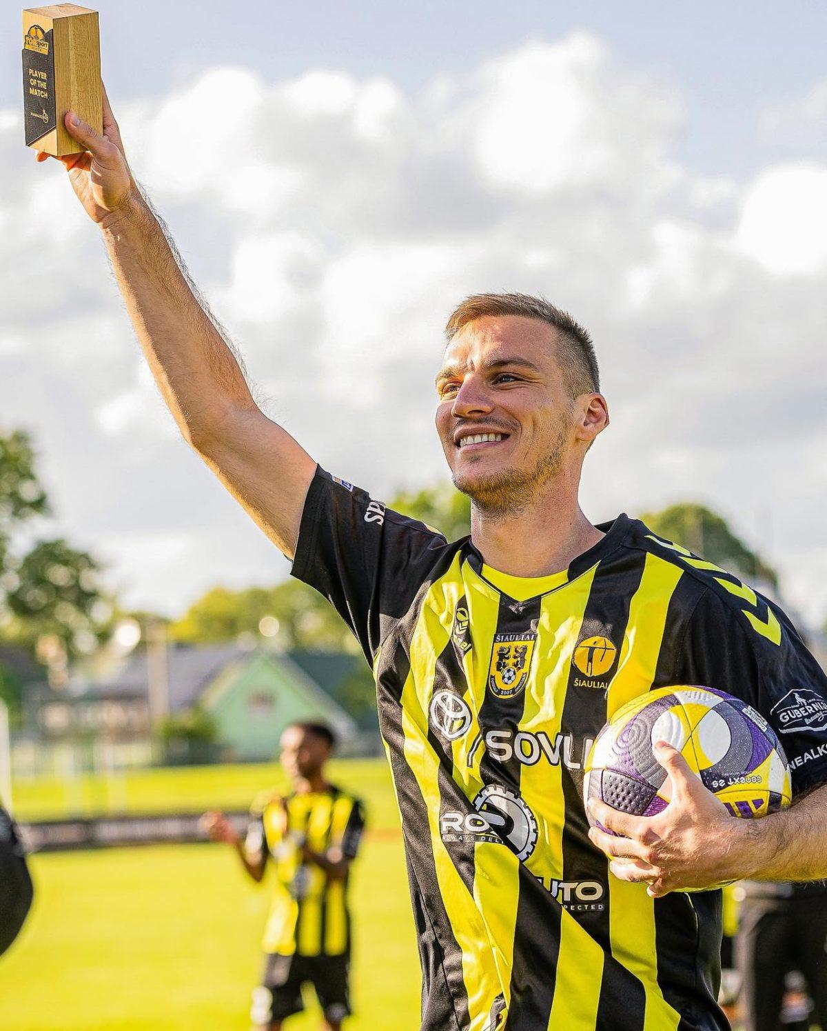 Posle uspešne sezone u Litvaniji napadač Milan Đokić čeka na novi izazov