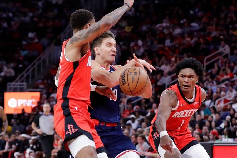 Bogdanović ubacio 10 poena, ali su Klipersi izgubili u Hjustonu posle drame (VIDEO)