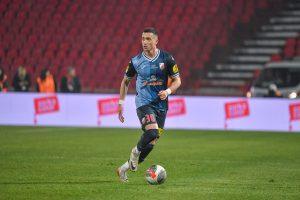 Stefan Bukinac na utakmici protiv Crvene zvezde (Foto: FK Vojvodina)