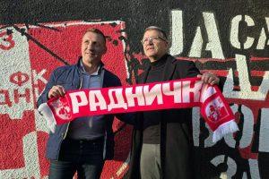 Takis Lemonis i Goran Stojiljković (Foto: FK Radnički Niš)