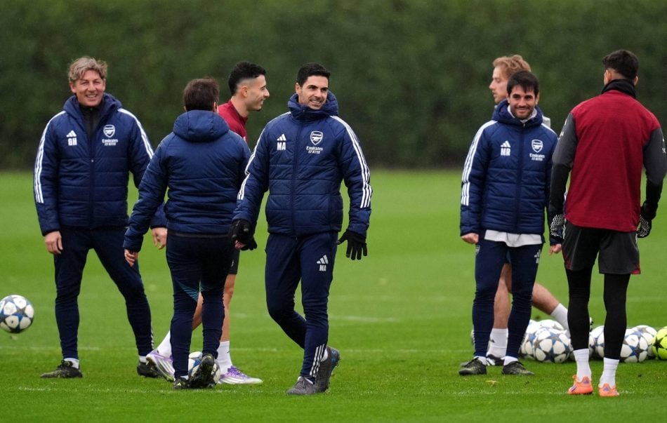 Arteta: Nemamo vremena da treniramo