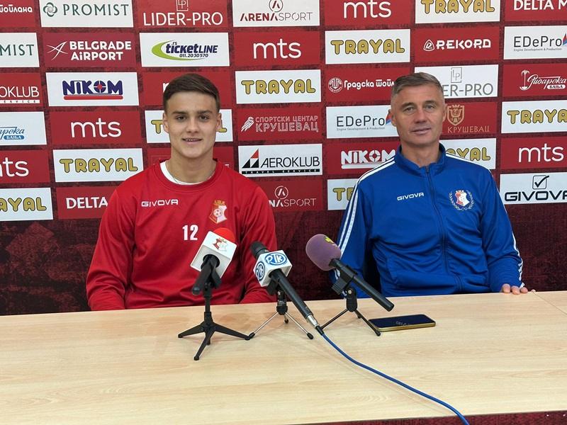 Miladinović: Moj otac je s Napretkom pobeđivao Partizan, zašto ne bih i ja?