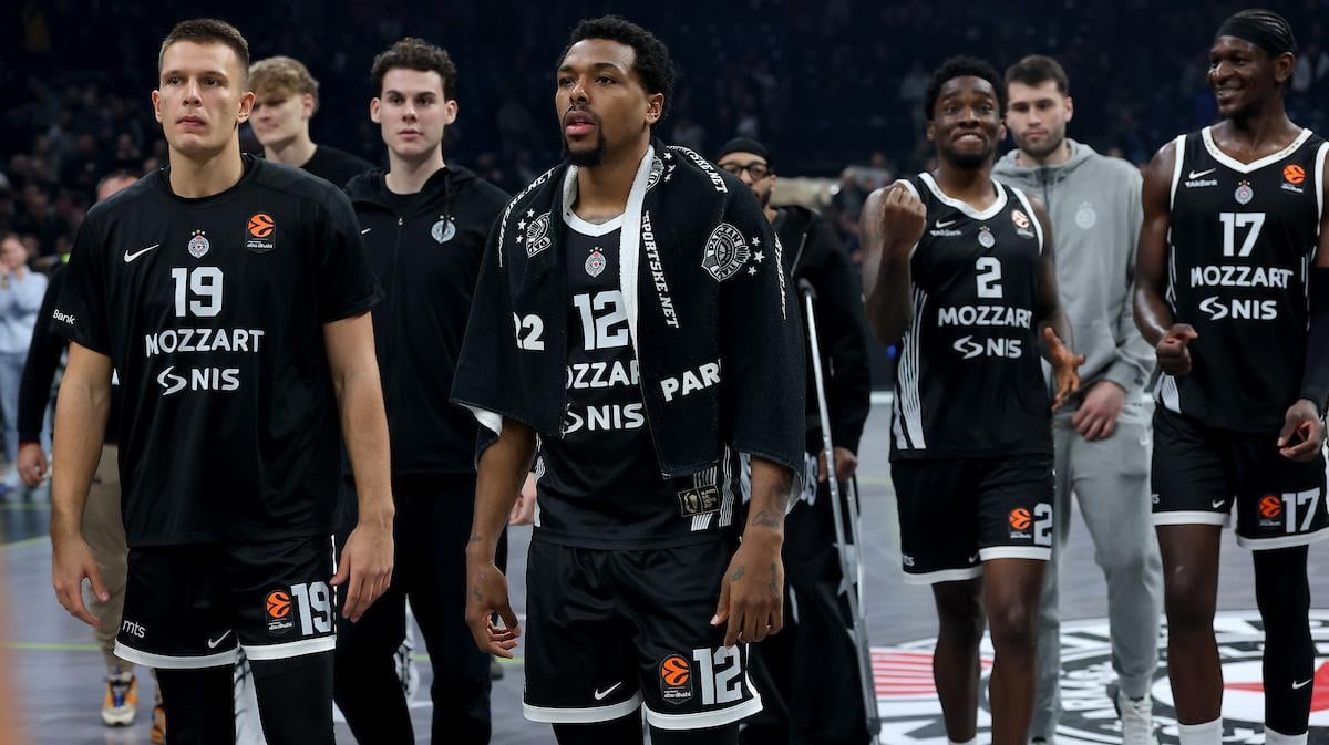Partizan pobedio, „grobari“ zvižducima ispratili igrače (VIDEO)