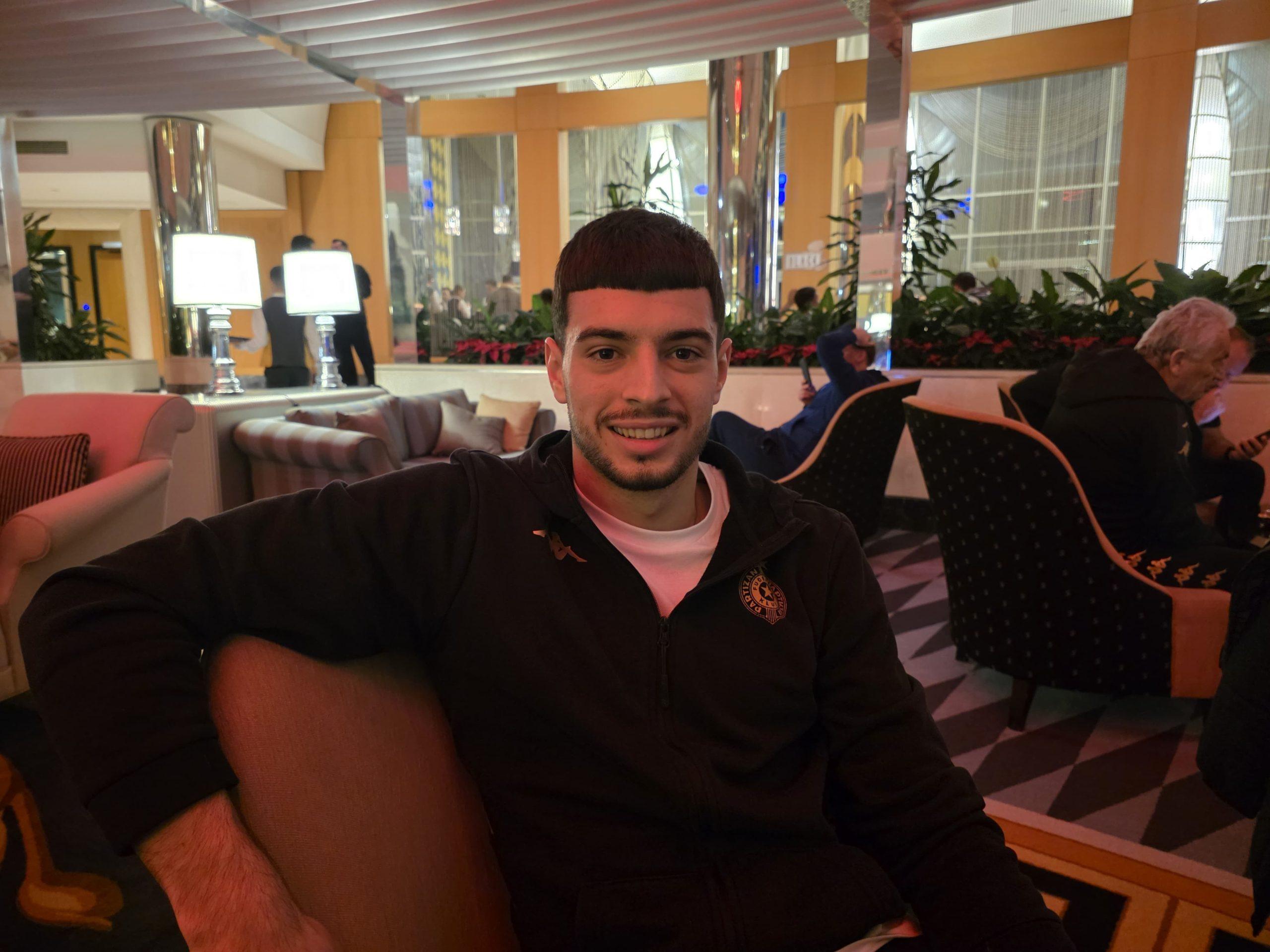 „Ceo život mi je prošao kroz glavu“: Ninić o prvom golu za Partizan i ostvarenju sna