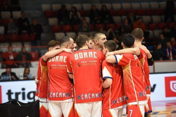 Košarkaši Borca (Foto: Borac Čačak/Duško Radišić)