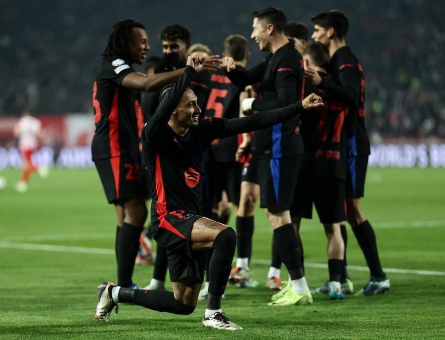 Barsa svrgunla Real sa trona: Olmo, Rafinja i Jamal kobni po Ovijedo (VIDEO)