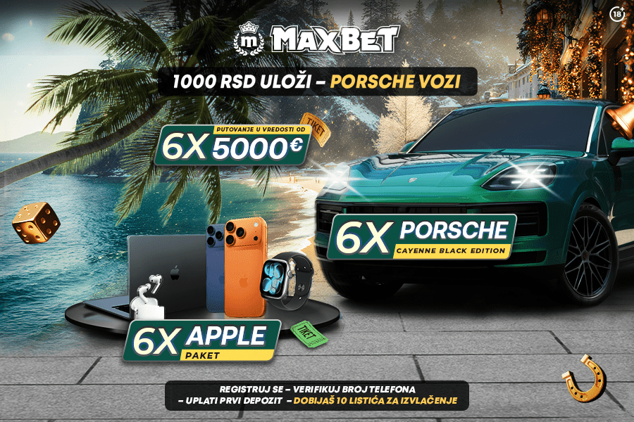 Poznati dobitnici drugog kola nagradne igre „Porše na Max“