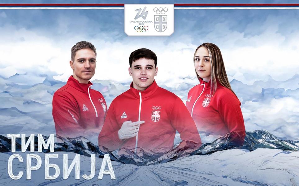 Srbija će na Zimskim olimpijskim igrama imati tri predstavnika