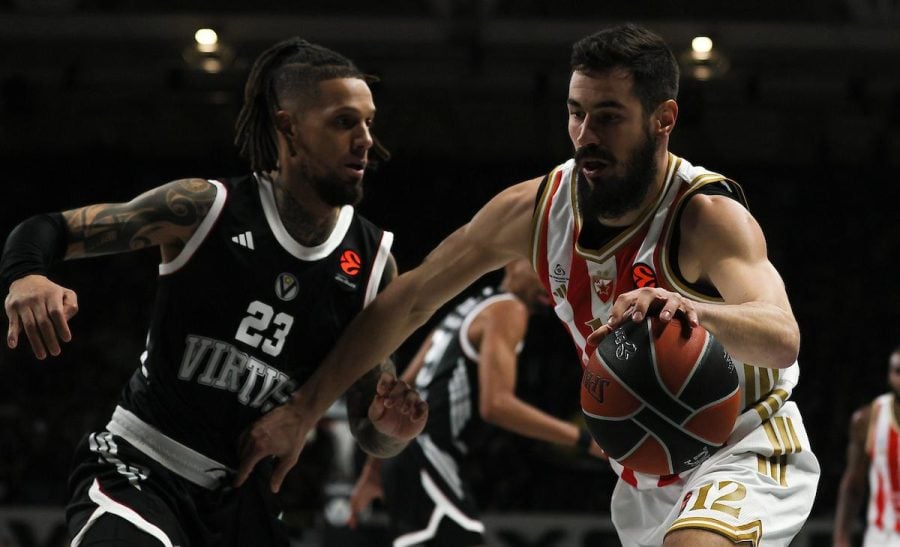 Raspucana Zvezda pokorila Bolonju: Crveno-beli se značajno približili plej-inu (VIDEO)