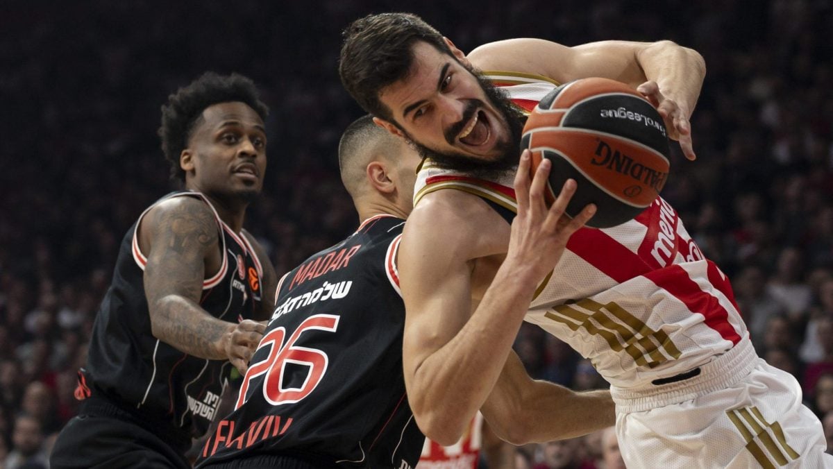 Crvena zvezda u naletu dočekuje oslabljeni Makabi u Beogradskoj areni