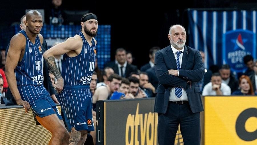 Anadolu Efes oslabljen: Tri igrača propuštaju meč protiv Zvezde