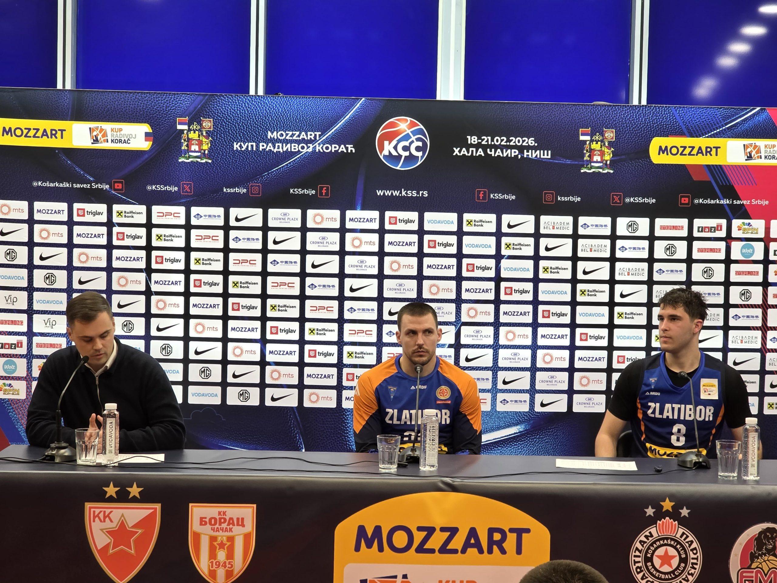 Kapiten i trener Zlatibora na večerašnjoj utakmici: Pružili smo maksimum u ovom trenutku