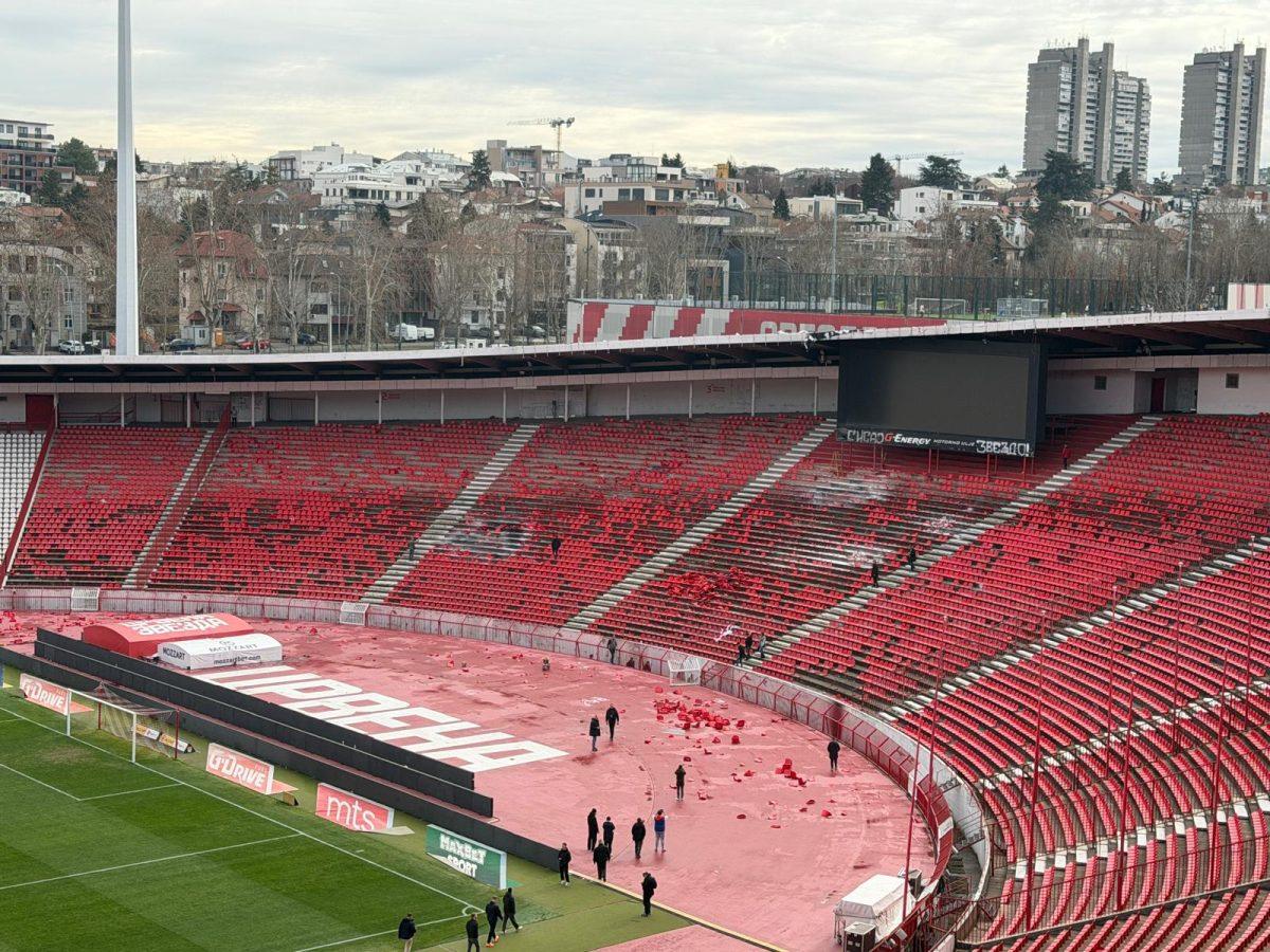 Iz Zvezde za MaxBet Sport: Izvršena prva procena štete, najveća u istoriji derbija – više stotina hiljada evra (FOTO+VIDEO)