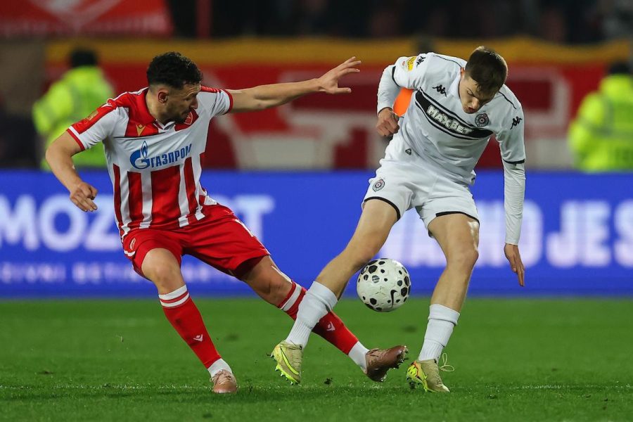 Ubedljiva pobeda Zvezde na 178. večitom derbiju: Kostov, Arnautović i Katai presudili Partizanu (VIDEO)