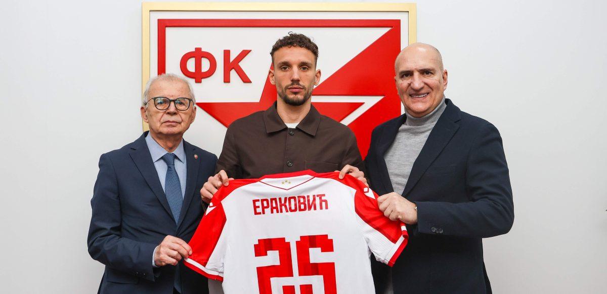 Zvezda ozvaničila: Eraković ponovo u crveno-belom