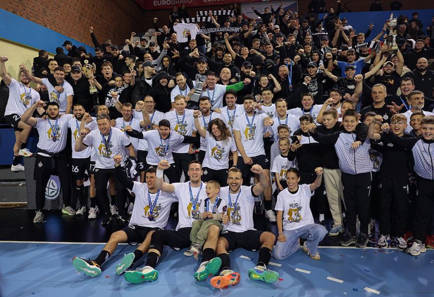 Rukometaši Partizana osvojili Kup Srbije