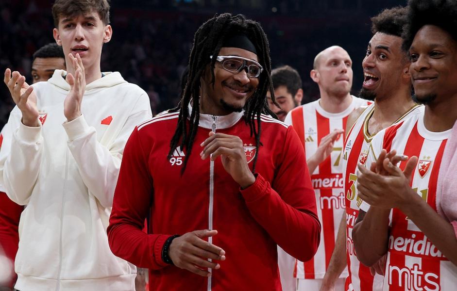 Košarkaši Crvene zvezde imali podršku od kolega iz drugog sporta! Ove subote mogu da im se oduže (VIDEO)