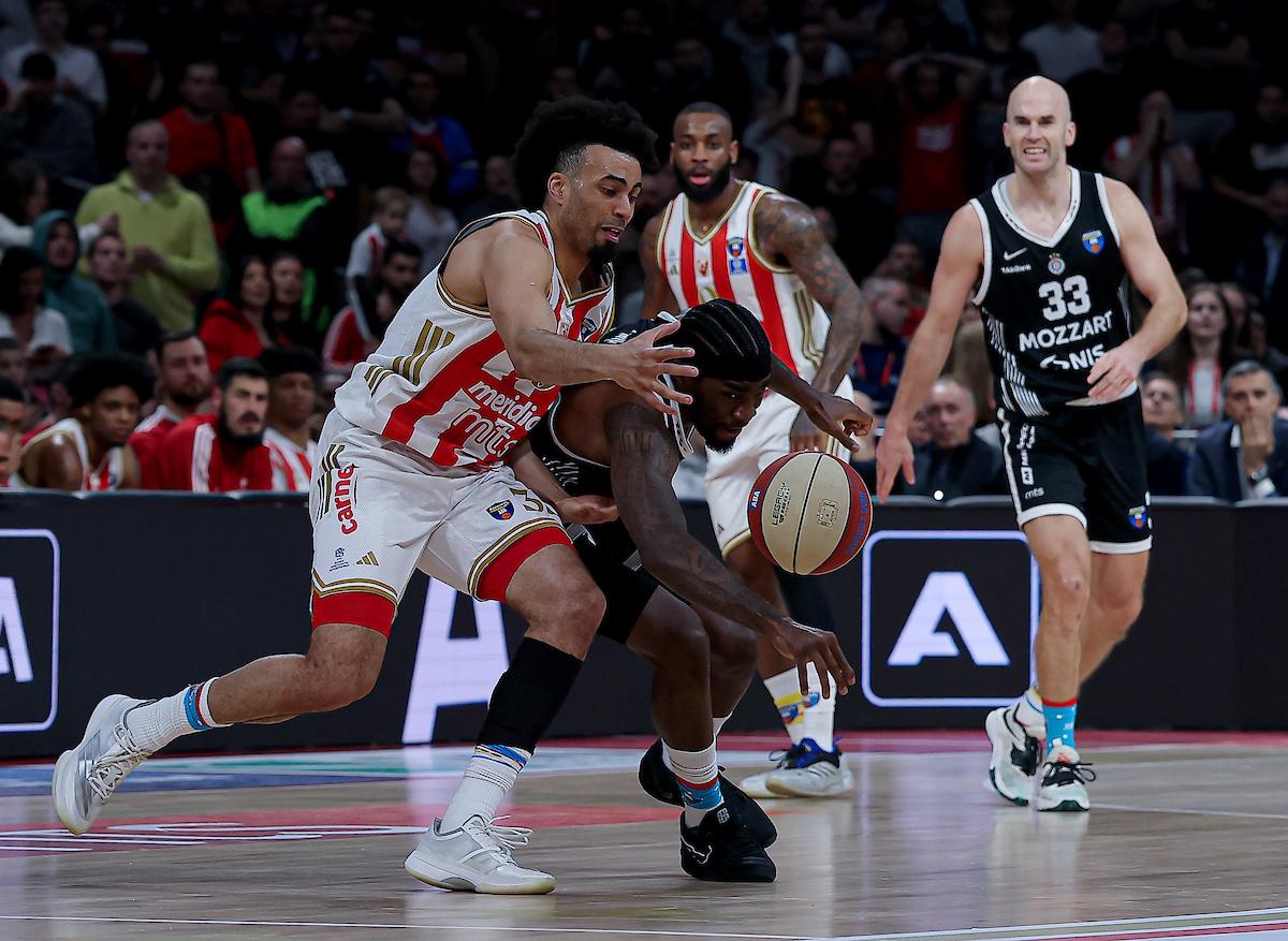 NBA košarka u Beogradu: Zvezda u trileru srušila Partizan, 100 poena za veliku osvetu crveno-belih